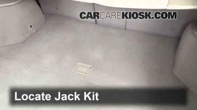 2006 Lexus RX400h 3.3L V6 Levantar auto Usar el gato para levantar el auto